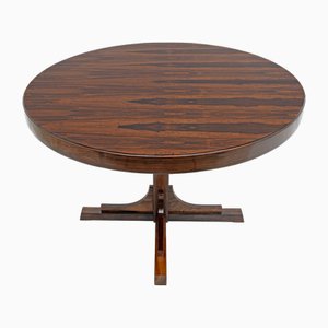 Mid-Century Modern Italian Round Dining Table by Gianfranco Frattini, 1970s