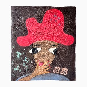 Elvira VI, Painting on Metal