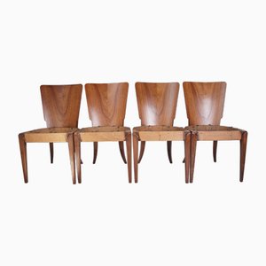 Chaises de Salle à Manger par Jindrich Halabala pour Up Zavody, 1950s, Set de 4