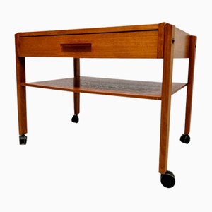 Table de Couture en Teck, Danemark, 1970s