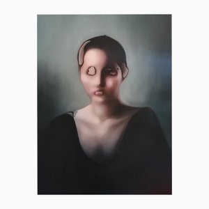 Stefano Mazzolini, Nata, 2023, Olio su tela