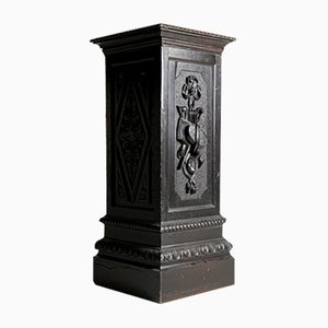 Colonne Vintage en Chêne