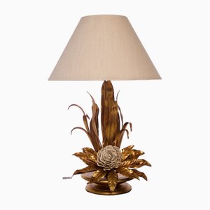 Grande Lampe Dorée par Hans Kögl, 1970s