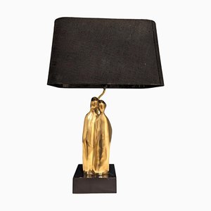 Brass The Lovers Table Lamp, 1980s