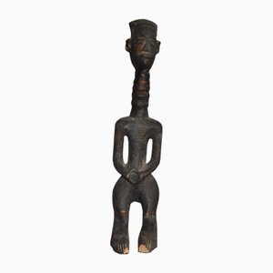 Congolese Artist, Bena Lulua Figure, Wood Carving