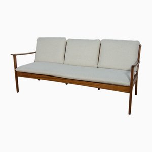 Canapé Trois Places Mid-Century par Ole Wanscher pour Poul Jeppesens, 1960s