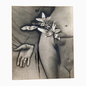 Artista ceco, Composizione con nudo, 1934, Stampa alla gelatina d'argento