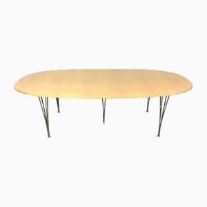 Tavolo Ellipse vintage di Fritz Hansen, anni '70