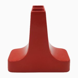 Mod. 2040 Ceramic Vase by R. Semenzato for P.U.K. Maggio, 1970s