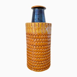 Italian Ceramic Vase by Aldo Londi for Bitossi, 1970s