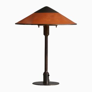 Lámpara de mesa modelo T3 danesa moderna de Niels Rasmussen Thykier, años 30