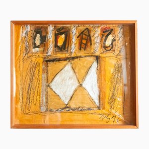 Aramis Ney, Abstract Composition, Mixed Media