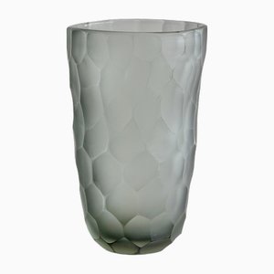 Large Hand-Blown Murano Glass Vase by Alberto Donà, Italy