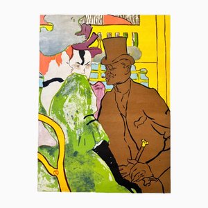 Henri de Toulouse-Lautrec, L'Anglais au Moulin Rouge, litografia, inizio XX secolo