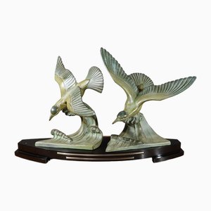 I. Rochard, Art Deco Les Mouettes, 1940, Regula