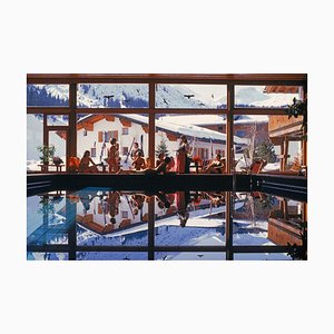 Slim Aarons, Gasthof Post Pool, Impression de type C estampillée Estate