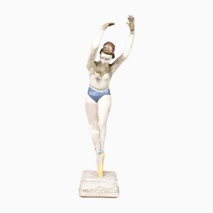 Pariser Künstler, Statue einer Ballerina, 20. Jh., Beton