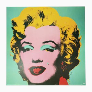 Marilyn Monroe Offset Lithograph Poster by Andy Warhol for NPC New York, 1993