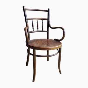 Fischel Armchair in Curved Wood, 1920