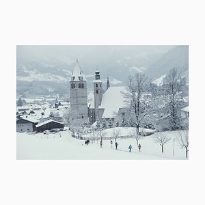 Slim Aarons, églises tyroliennes, domaine estampillé Impression photo