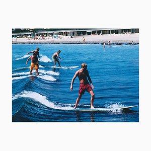 Slim Aarons, Surfing Brothers, Estampillé Estate Impression photo