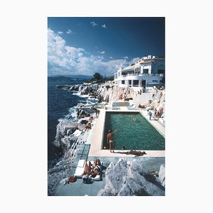 Slim Aarons, Hotel Du Cap, Eden Roc Pool, Estate Stamped Impression photo