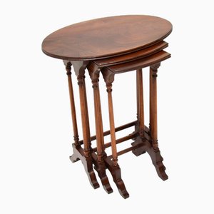 Antique Edwardian Nesting Tables, 1900, Set of 3