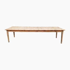 Large Fir Farm Table, 1940s