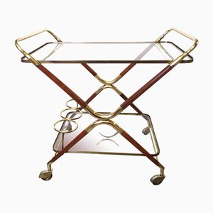 Italian Serving Bar Cart, 1950s