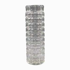 Vintage Kristallvase von Stölze Oberglas, 1960er