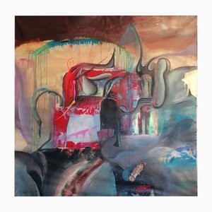 Stefano Mazzolini, Brugheria, 2022, Acrylic & Oil on Canvas