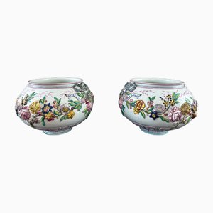 Earthenware Planters, 1900, Set of 2