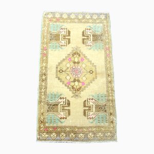 Beige Tribal Rug, 1960