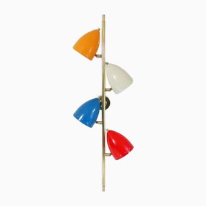 Lampada da parete in ottone, Italia