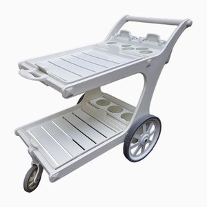 Vintage Triconfort Riviera Serving Trolley, 1980s