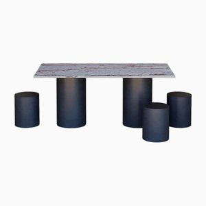 Paulo Rectangular Table by Barbieri Magalini
