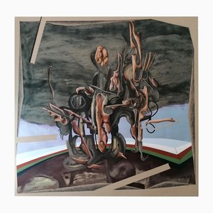 Stefano Mazzolini, Distilla, 2020, Oil & Charcoal on Canvas