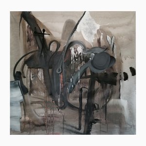 Stefano Mazzolini, Kherson Trincea, 2023, Acrylic & Oil on Canvas