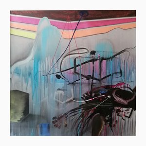 Stefano Mazzolini, Palagal, 2023, Acryl & Öl auf Leinwand