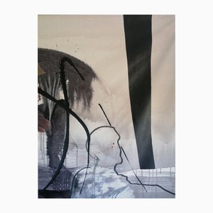 Stefano Mazzolini, Viola, 2023, Acrilico su tela