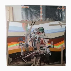 Stefano Mazzolini, Formy, 2020, Oil & Acrylic on Canvas