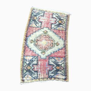 Small Vintage Colorful Rug, 1960