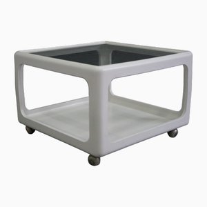 White Pop Art Table from Opal Möbel, 1970s