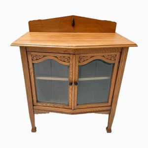 Art Deco Amsterdamse School Oak Cabinet, 1920s