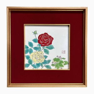 Vintage Japanese Wall Decoration, 1980s