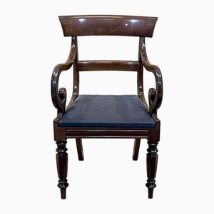 Antique English Armchair in Mahogany