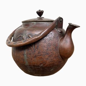 Antique Japanese Copper Teapot
