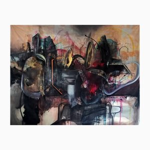 Stefano Mazzolini, Kharkiv, 2022, Acrylic & Oil on Canvas