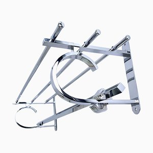 Art Deco Coat Rack in Chrome, 1930s