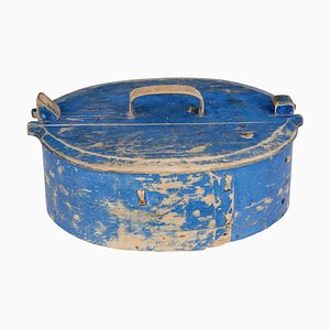 19th Century Hand Painted Tine Decorative Box